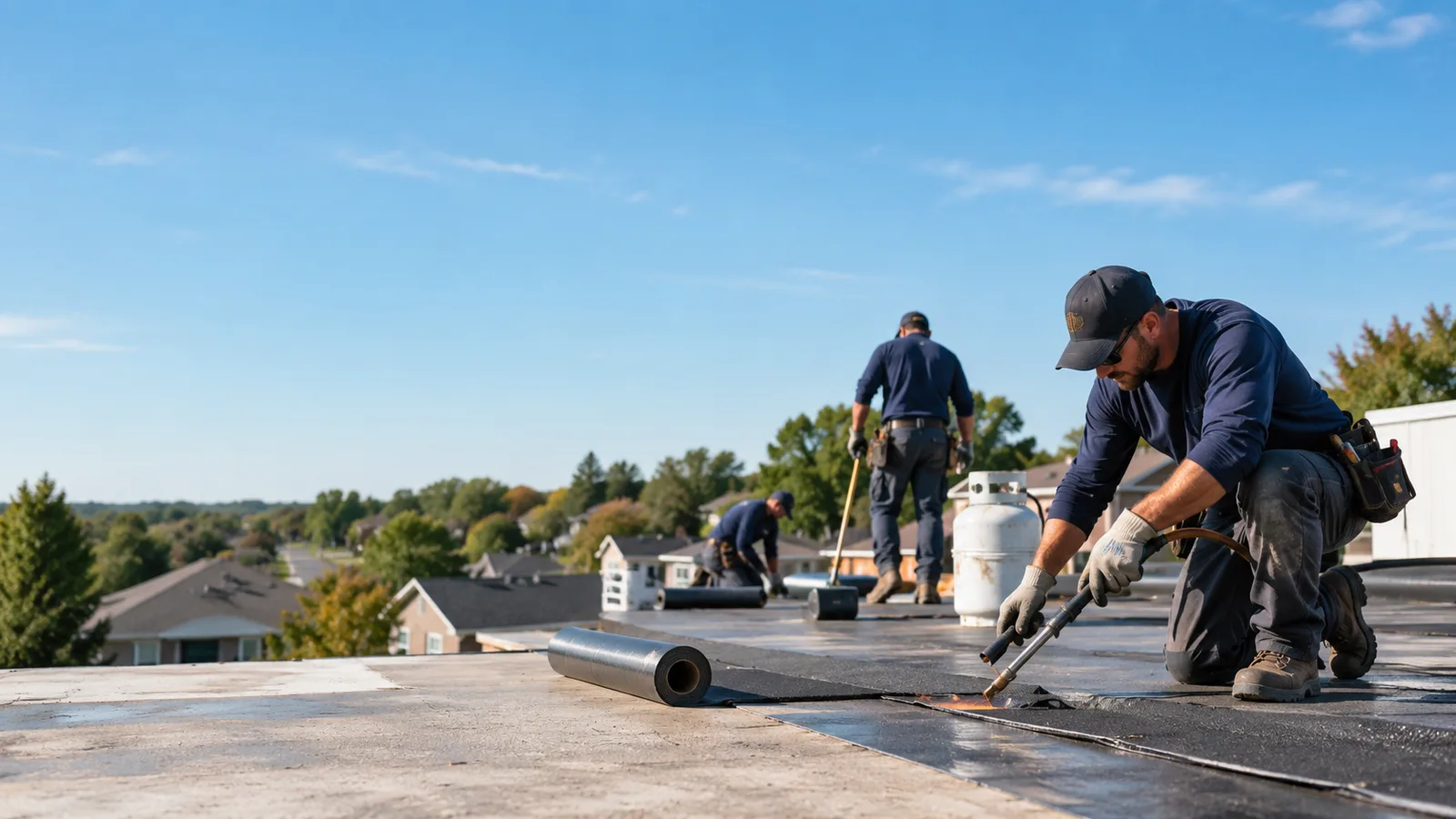 Flat Roof Leak Repair providers in Wren, OH